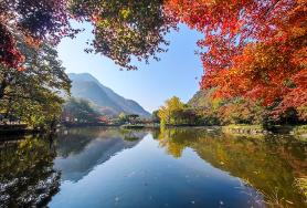  장성 백양사 백암산 전경 