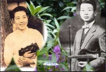  나를 건드리지 마세요-봉선화(홍난파 곡)-김천애(원곡)+김동석(Violin연주)-Photo by 모모수계