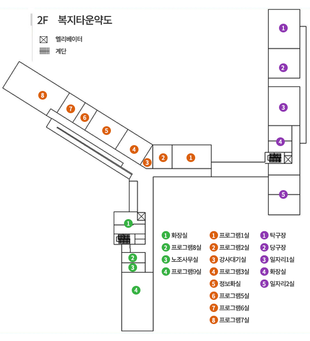 복지타운약도 2층